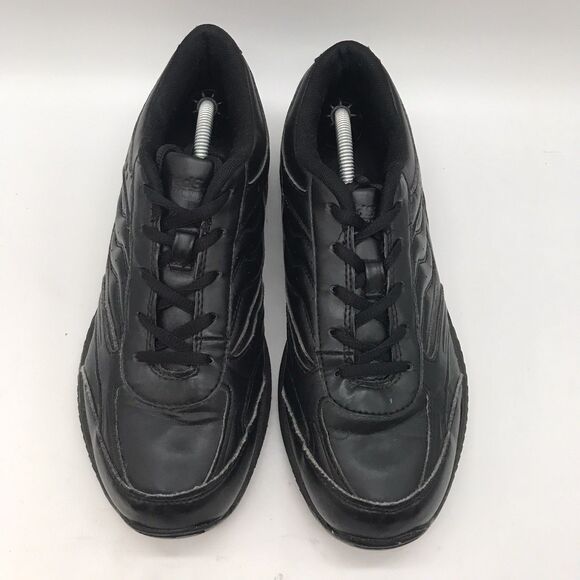 TredSafe Bailey Slip Resistant Shoes Women's 8.5W Black Lace Up Work Sneakers - Picture 5 of 11